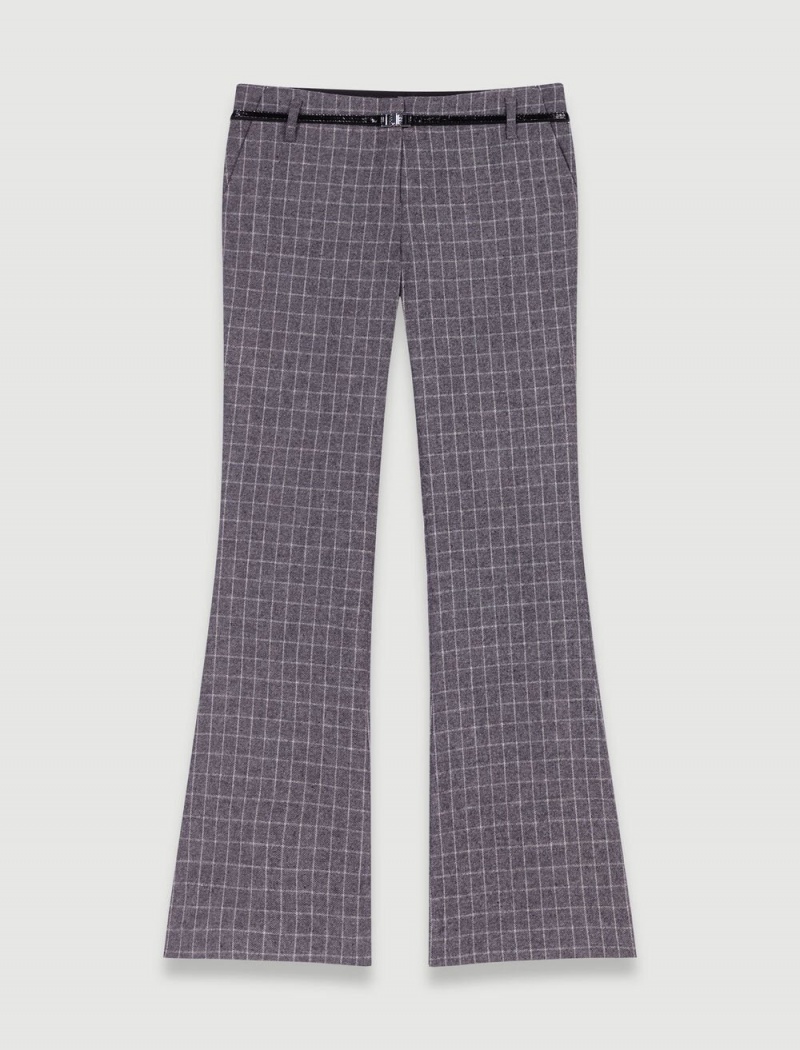 Maje Flared Trousers Grå | Danmark_M49295