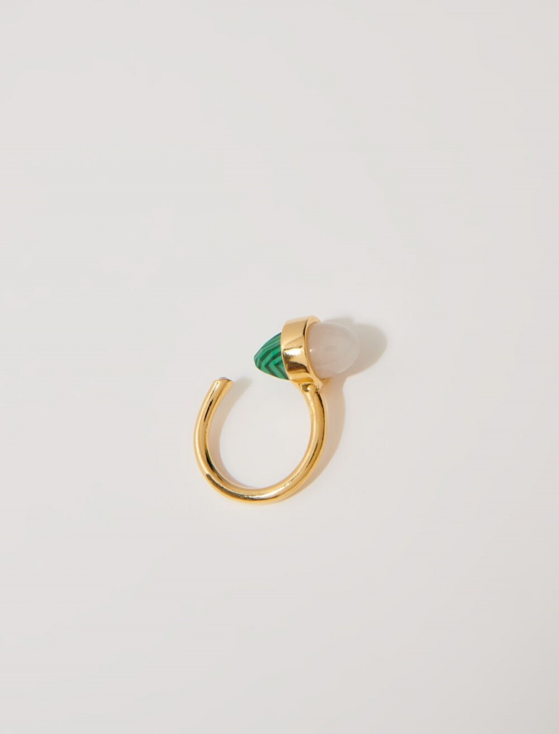 Maje Ring Adorned Guld | Danmark_M23949