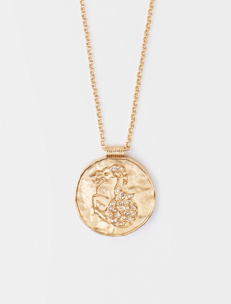 Maje Zodiac Medal Capricorn | Danmark_M18796